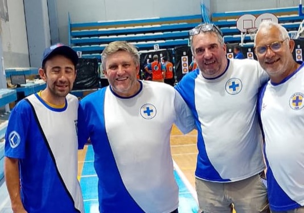Arqueros de Tiro Federal Pigüé se destacaron en el Torneo Sala de Trenque Lauquen
