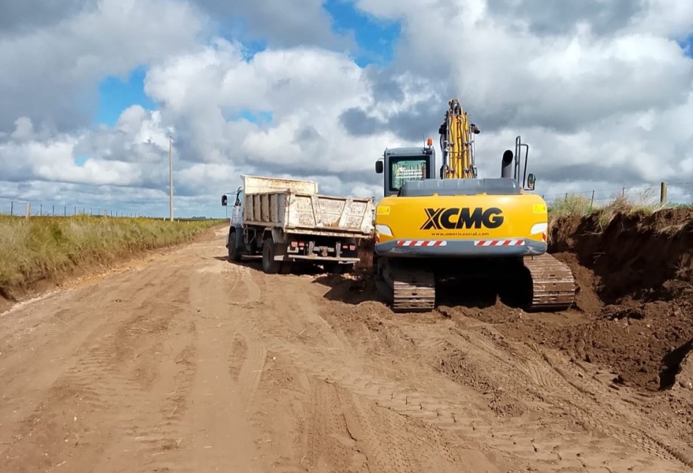 Trabajos en la red vial del distrito