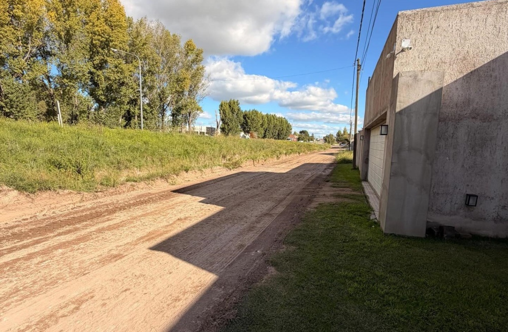 Trabajos en la red vial del distrito
