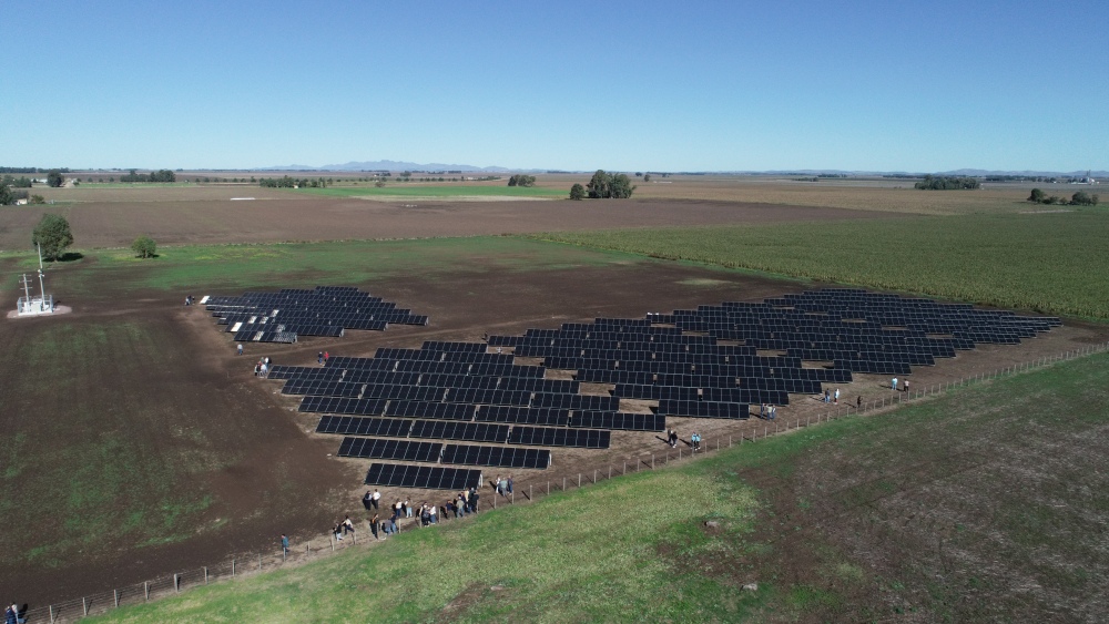 Quedó inaugurado el Parque Solar Cooperativo Espartillar II