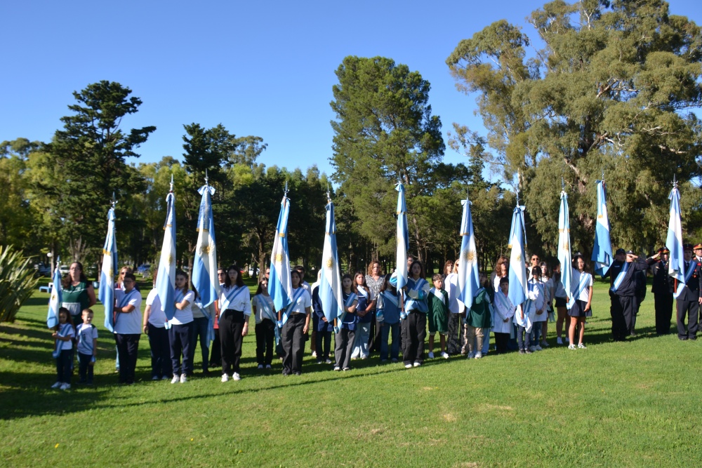 Acto por Malvinas en Pigüé: Homenaje a 44 años de la guerra