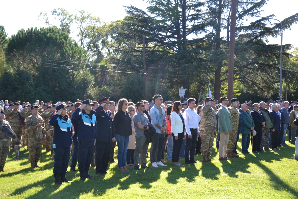 Acto por Malvinas en Pigüé: Homenaje a 44 años de la guerra