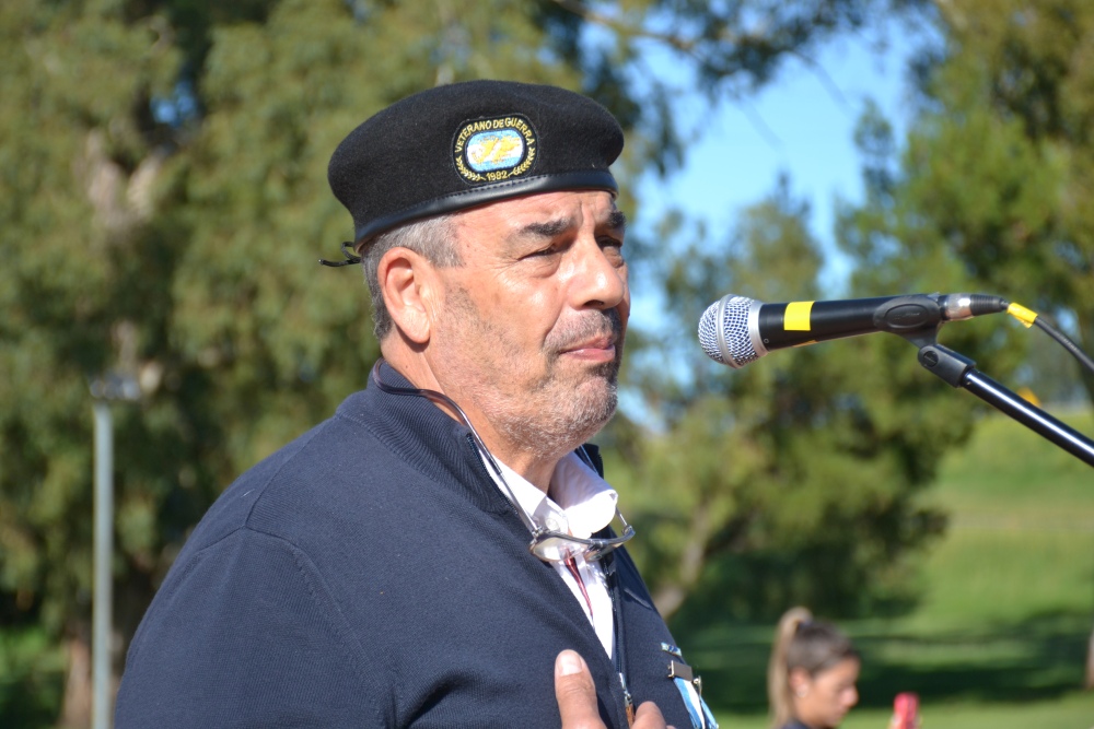 Acto por Malvinas en Pigüé: Homenaje a 44 años de la guerra