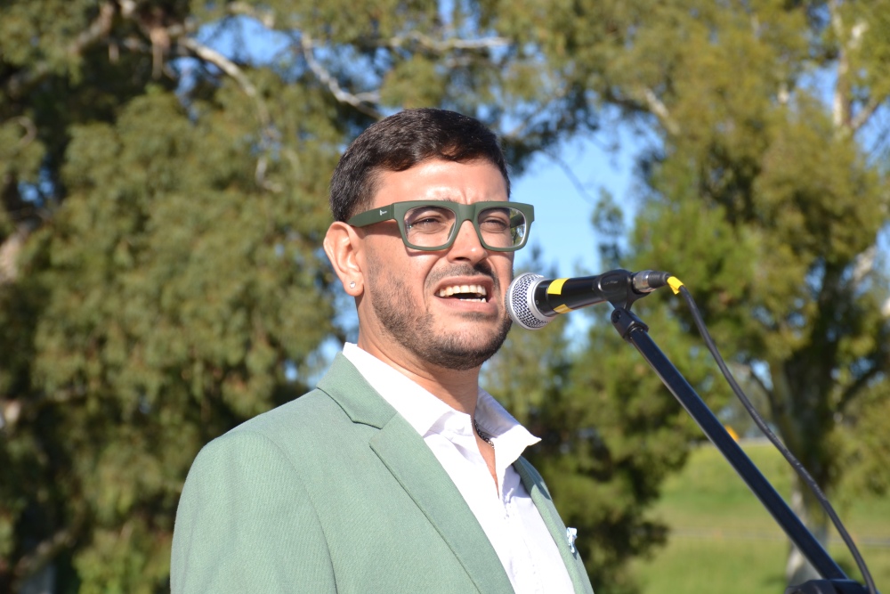 Acto por Malvinas en Pigüé: Homenaje a 44 años de la guerra