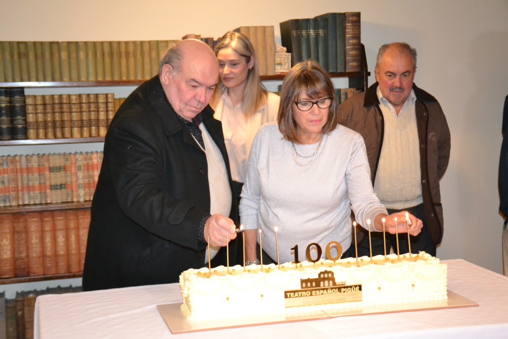 El Teatro Español de Pigüé celebró sus 100 años de historia