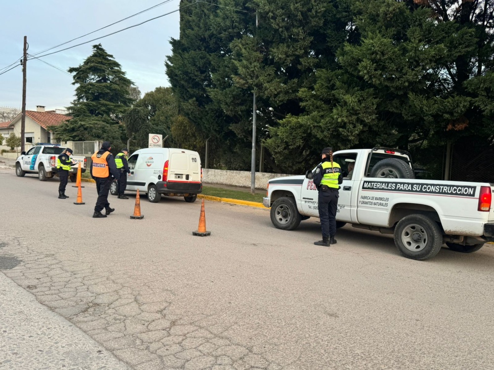 Operativo conjunto de prevención y controles en distintos sectores de la ciudad