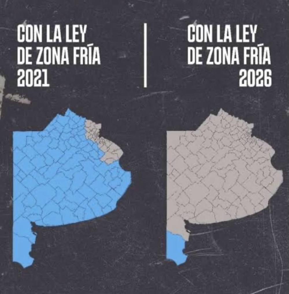 Fuerte rechazo a la modificación de la Ley de Zona Fría