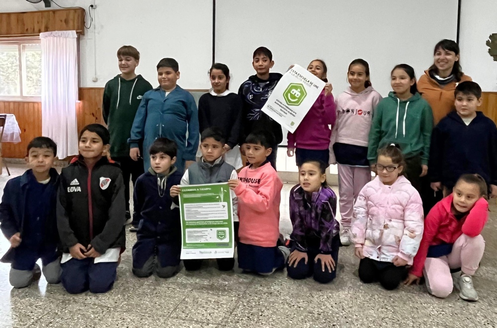 El programa ”Conocer para Cuidar” llegó a escuelas de Dufaur y La Josefina