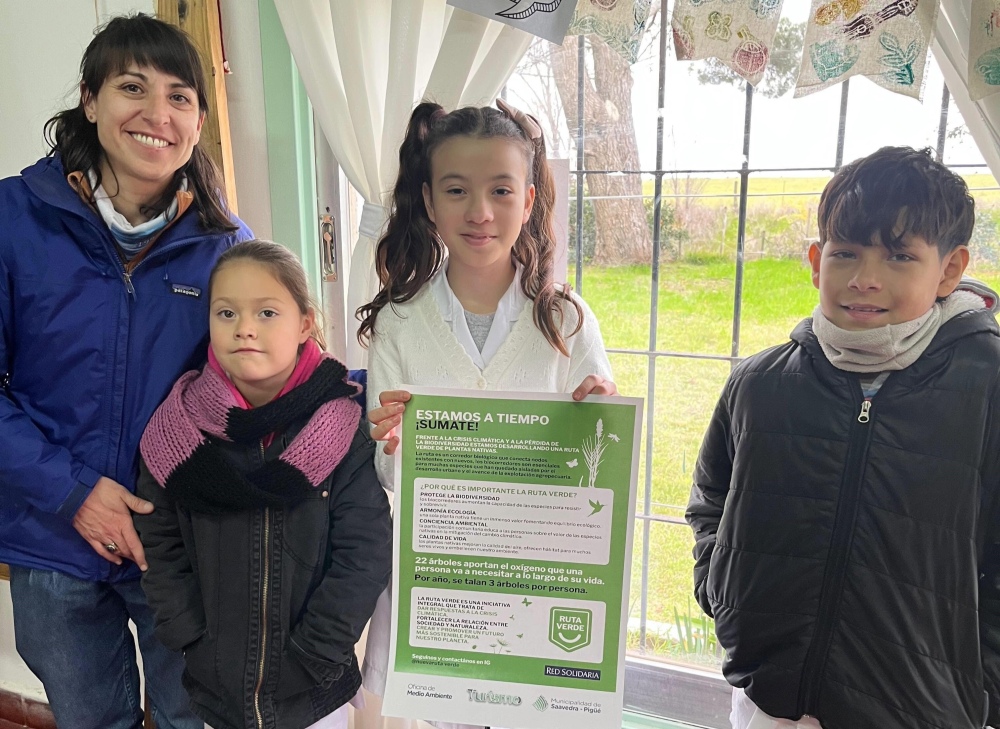 El programa ”Conocer para Cuidar” llegó a escuelas de Dufaur y La Josefina