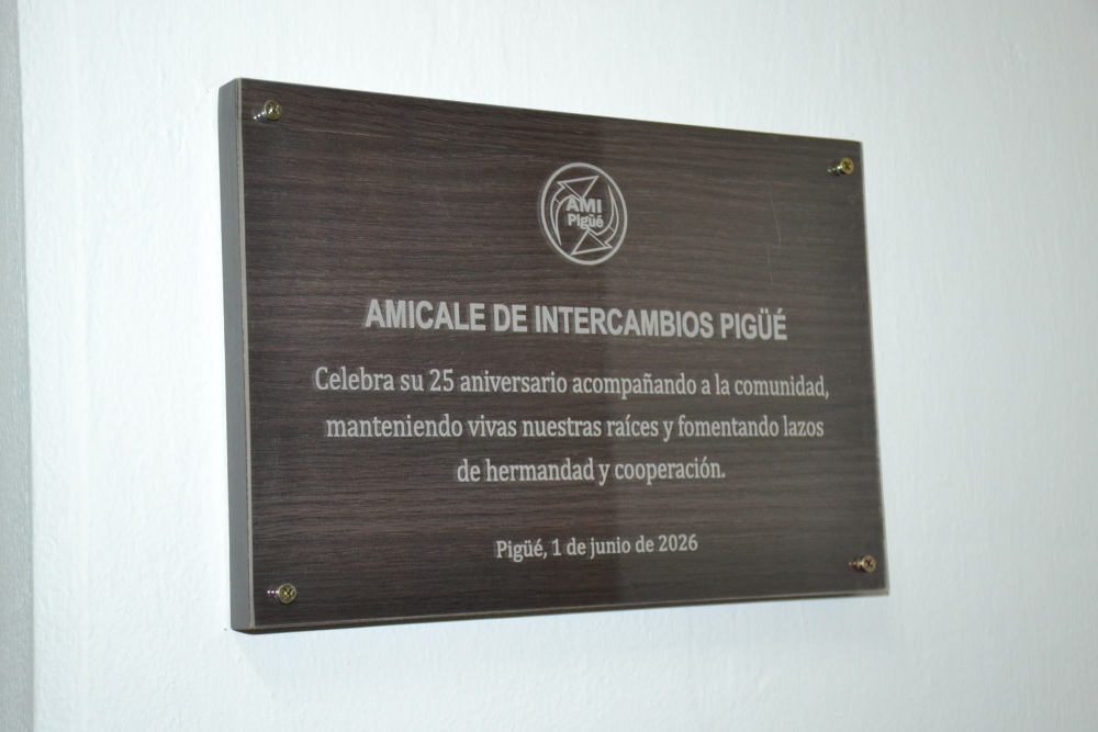 La Amicale de Intercambio Pigüé celebró sus 25 años y anunció la futura Fiesta del Aligot