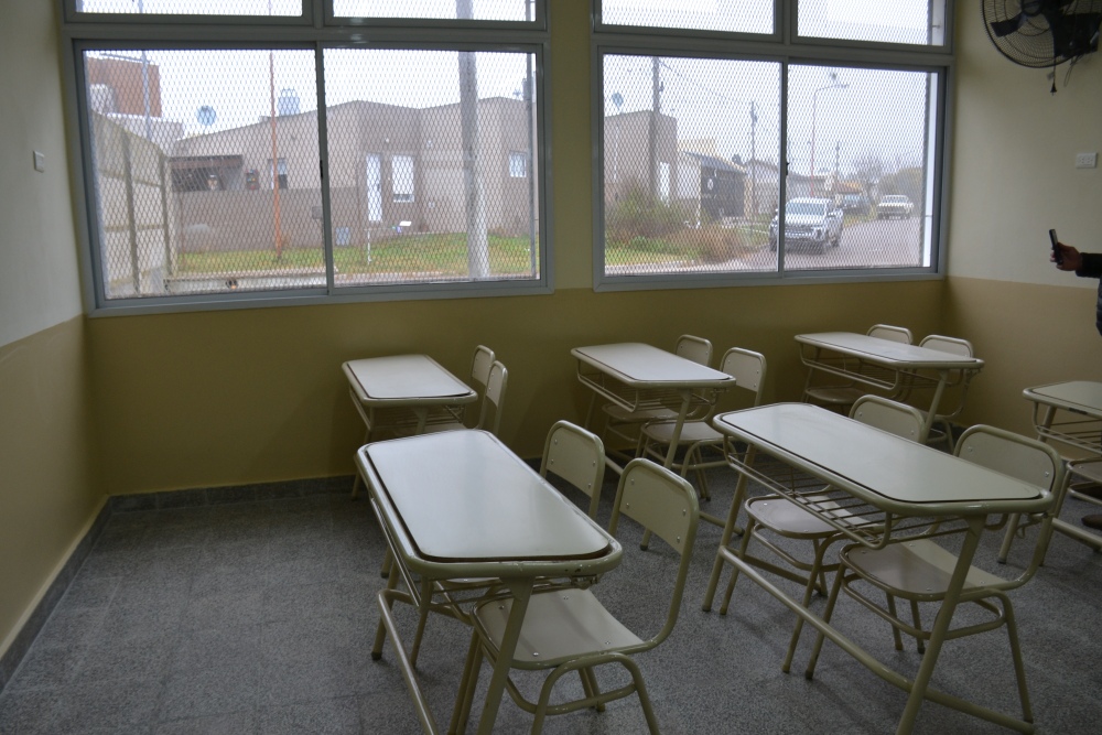Inauguraron las nuevas aulas de la Escuela Secundaria N° 2 de Pigüé