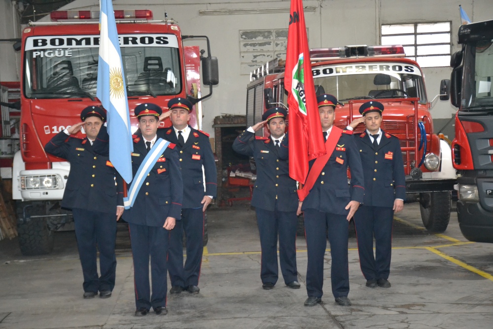 Pigüé celebró el Día Nacional del Bombero Voluntario