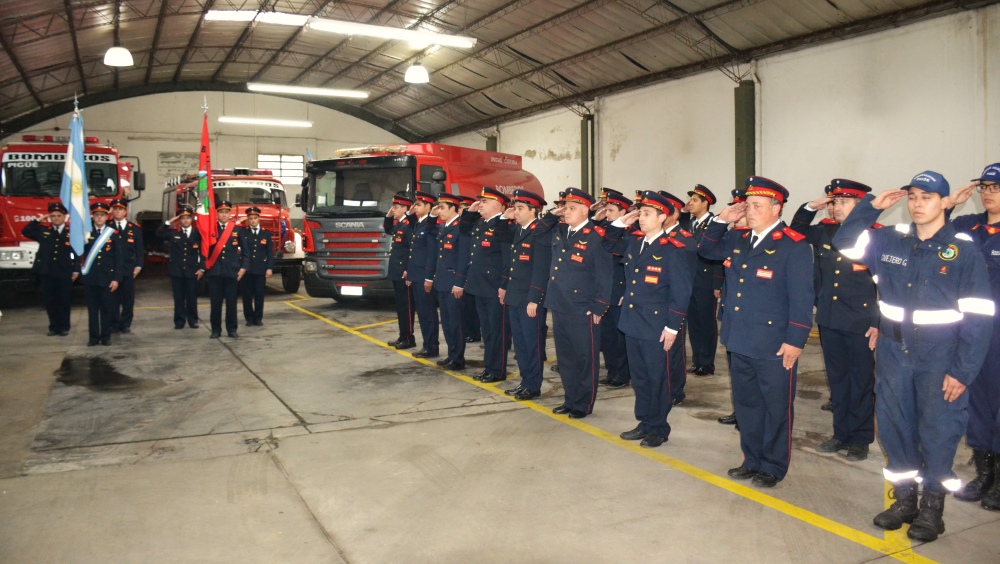 Pigüé celebró el Día Nacional del Bombero Voluntario