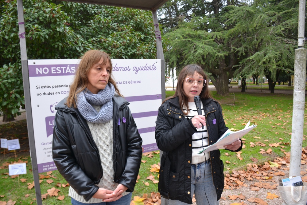 A 11 años del primer “Ni Una Menos”, Pigüé renovó el compromiso contra las violencias de género