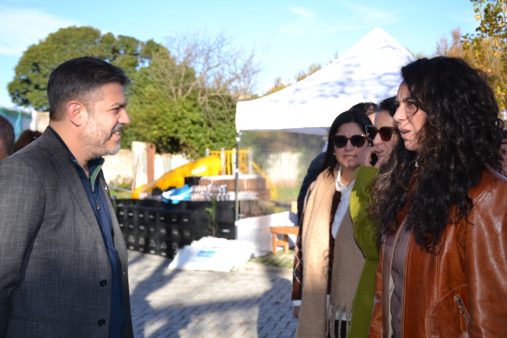 Bianco estuvo en Pigüé y participó de la entrega de recursos para fortalecer políticas ambientales