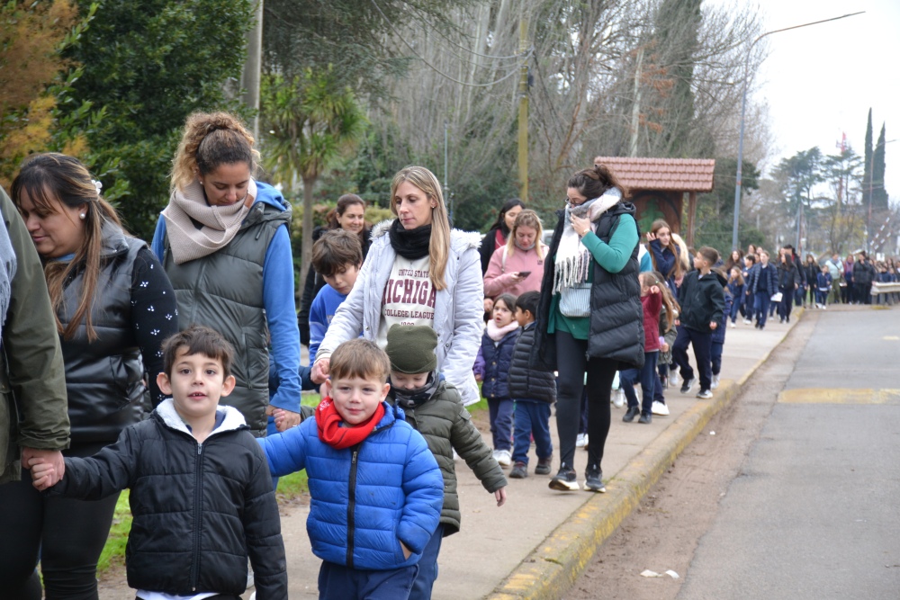 Alumnos del Colegio Niño Jesús realizaron la Peregrinación al Sagrado Corazón