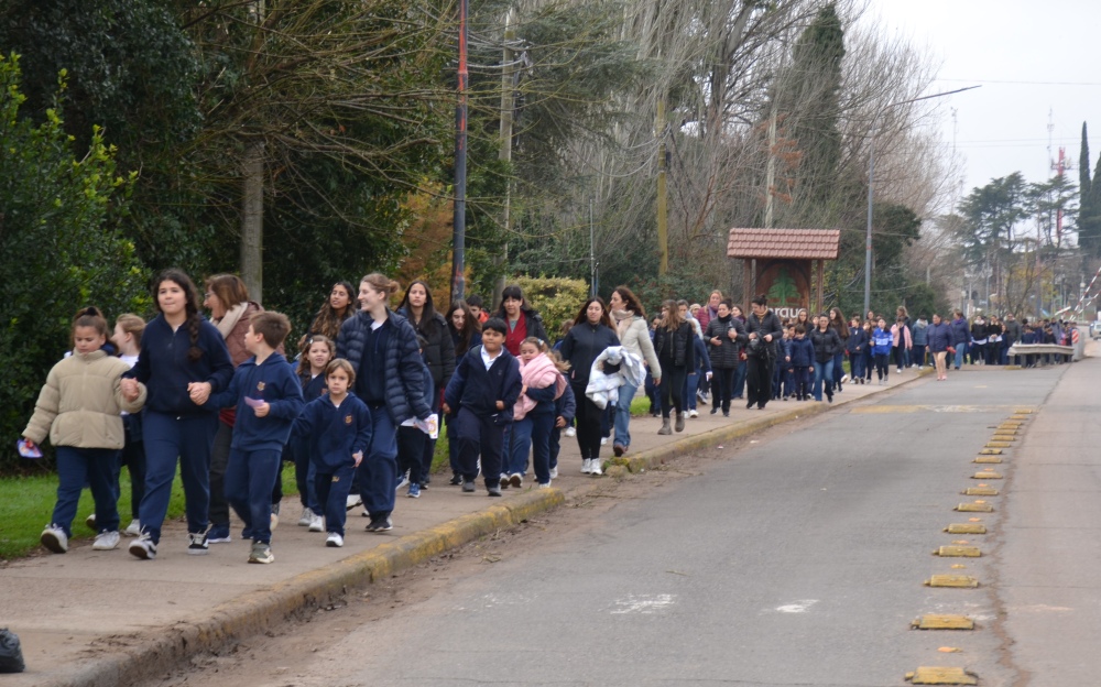 Alumnos del Colegio Niño Jesús realizaron la Peregrinación al Sagrado Corazón