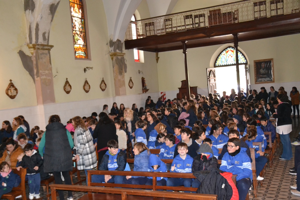 Alumnos del Colegio Niño Jesús realizaron la Peregrinación al Sagrado Corazón