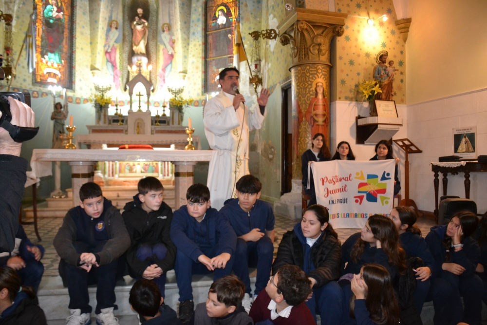 Alumnos del Colegio Niño Jesús realizaron la Peregrinación al Sagrado Corazón
