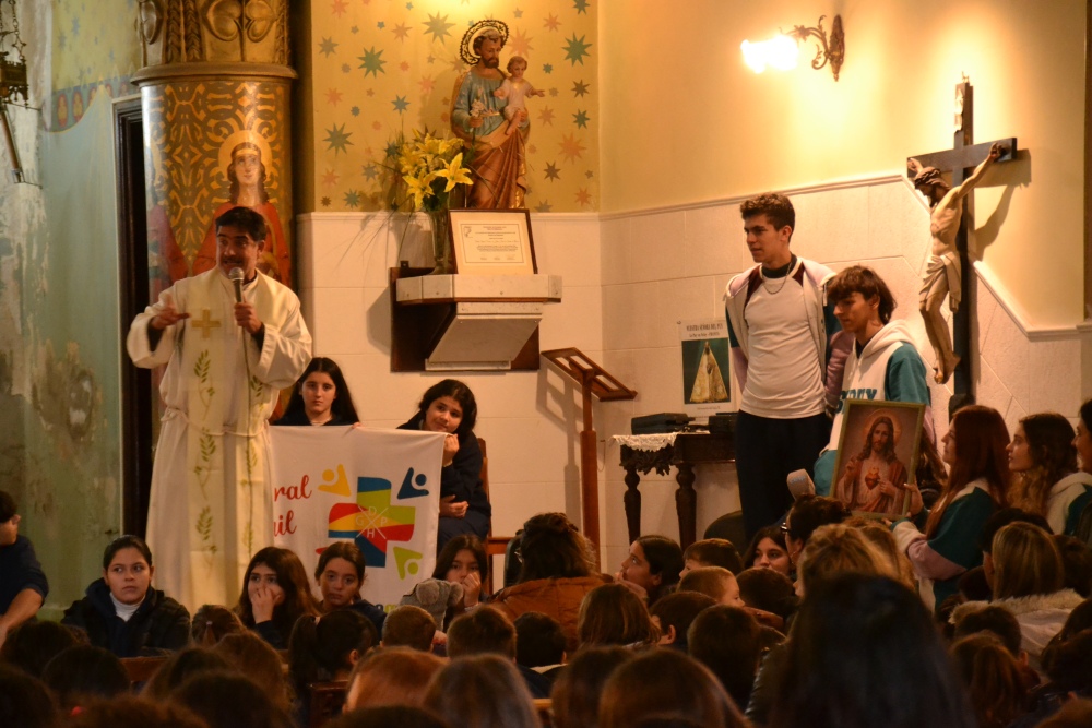 Alumnos del Colegio Niño Jesús realizaron la Peregrinación al Sagrado Corazón