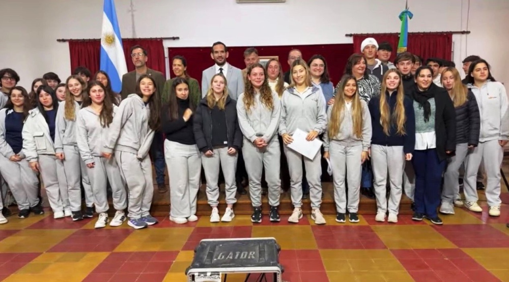 Estudiantes del Colegio La Salle presentaron una propuesta sobre espacios públicos en la Banca de la Ciudadanía