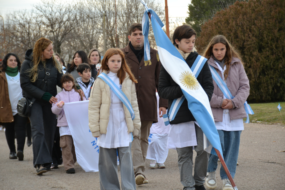 Arroyo Corto conmemoró el Día de la Independencia