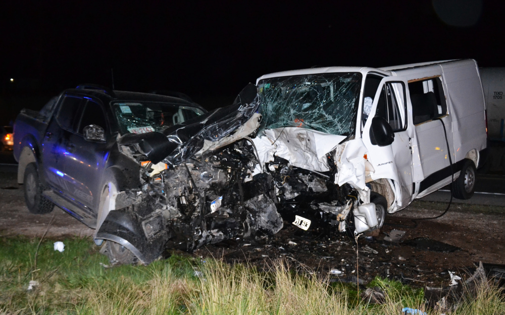 Impactante accidente en la Ruta 33