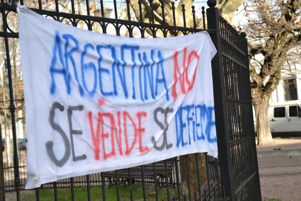 ”La Patria no se vende”: se realizó un encuentro en Pigüé en defensa de la Ley de Tierras