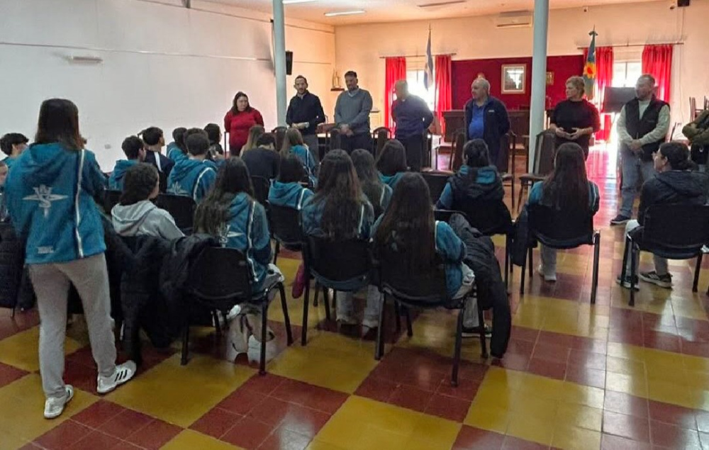Alumnos del Colegio La Salle visitaron el Concejo Deliberante
