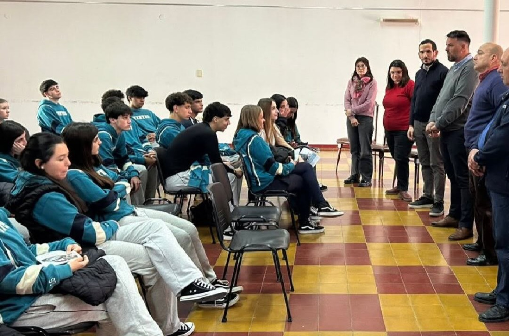 Alumnos del Colegio La Salle visitaron el Concejo Deliberante