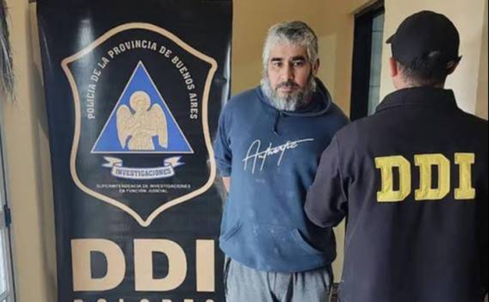 Trasladan al detenido Alberto Del Valle a la cárcel de Saavedra
