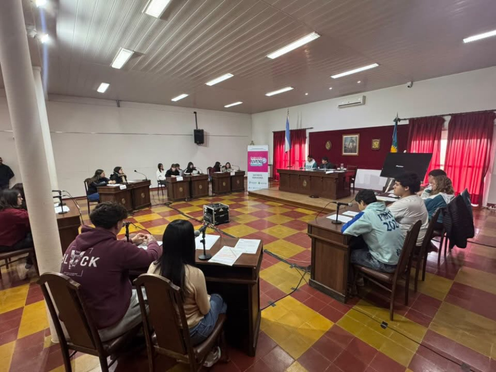 El Concejo Deliberante recibió a estudiantes en una nueva jornada del Parlamento Juvenil Bonaerense
