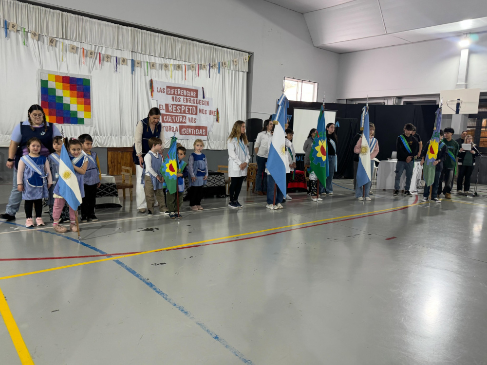 Espartillar fue sede del acto centralizado por el 12 de octubre