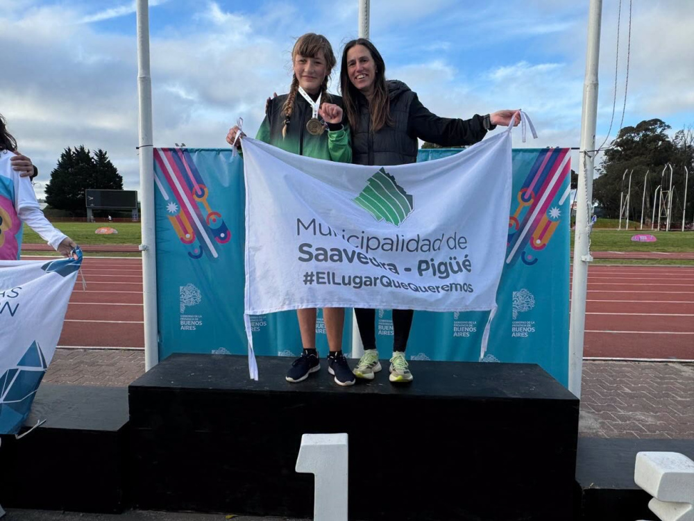 Malena Rotela consiguió la primera medalla de oro para el distrito de Saavedra