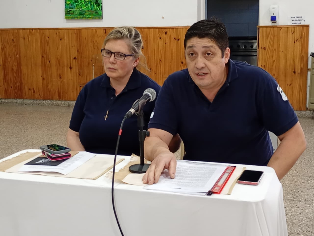Bomberos de Dufaur solicitaron medidas de prevención y acceso al tanque de agua del ferrocarril