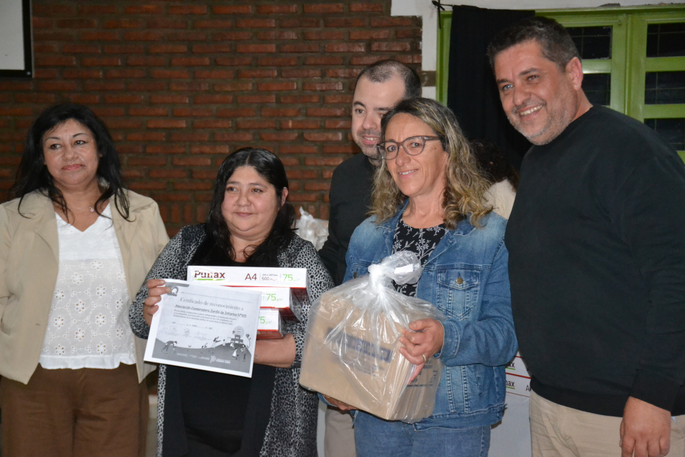 Reconocieron el trabajo de las cooperadoras escolares del distrito de Saavedra
