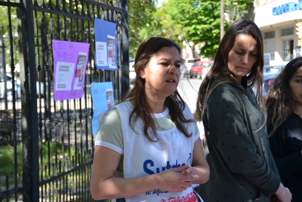Suteba Saavedra se movilizó en Pigüé para exigir justicia por Nancy Godoy