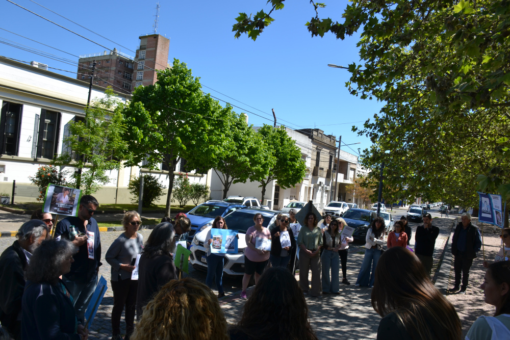 Suteba Saavedra se movilizó en Pigüé para exigir justicia por Nancy Godoy