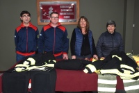 Nueva indumentaria y materiales para los bomberos voluntarios