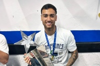 Nicolás Cabral, del semillero de Peñarol de Pigüé a la cima del fútbol uruguayo