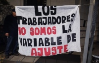 El Palacio Municipal amaneció sitiado por la bronca de los Trabajadores Municipales