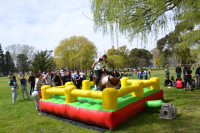 Estudiantes del distrito compartieron una jornada de juegos y actividades en el Parque Municipal