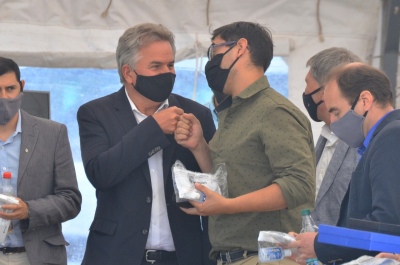 Matías Nebot estuvo junto a Carlos Bevilacqua y Hector Gay