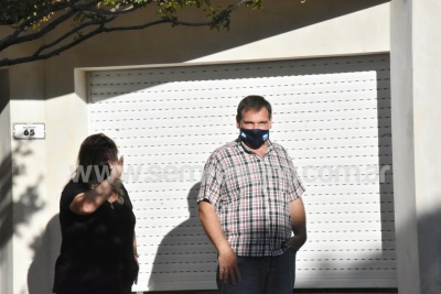 Caravana y bocinazo en Arroyo Corto en apoyo a Olaverr&iacute;a