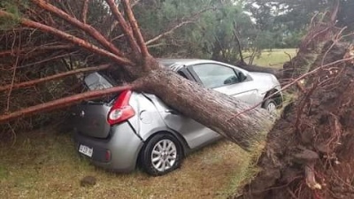 DARREGUEIRA: LA TORMENTA CAUS&Oacute; DA&Ntilde;OS MATERIALES