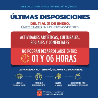 LAS NUEVAS DISPOSICIONES EN EL DISTRITO
