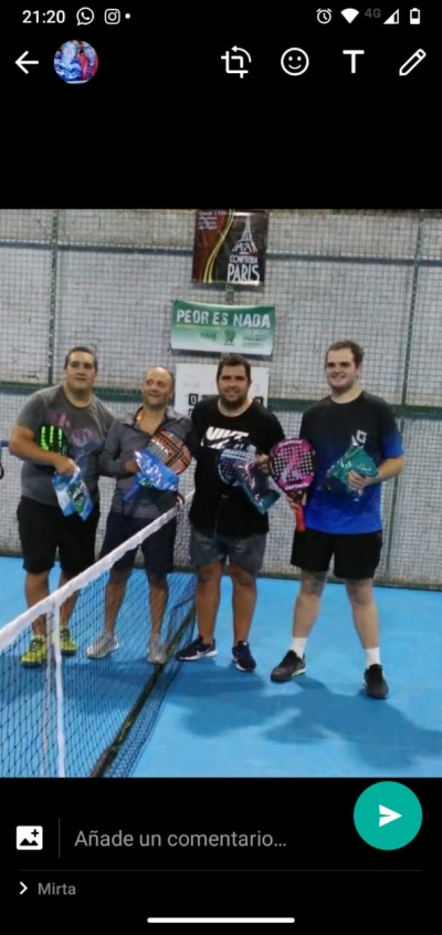 Dos torneos de padel