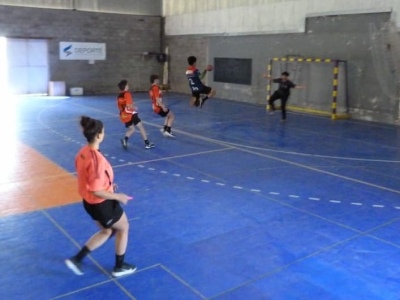 Una y una para los cadetes de Hándball Pigüé