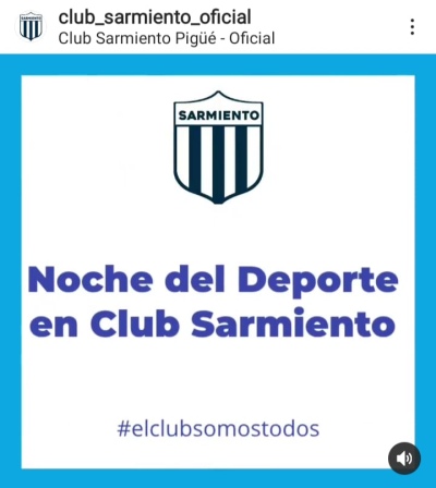 Vuelve La noche del deporte de Club Sarmiento