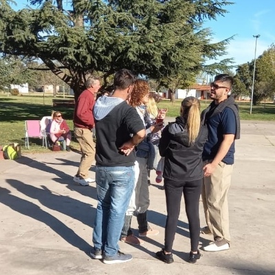 Mat&iacute;as Nebot particip&oacute; de actividades folcl&oacute;ricas en Espartillar